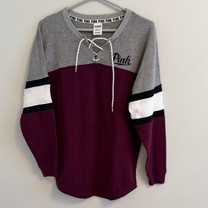 Victoria's Secret Pink Gray Top